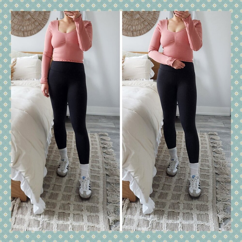 Spiritual Gangster Sweetheart Seamless Long Sleeve Yoga Top